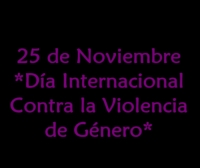25 de noviembre día internacional contra la violencia de genero "CAMPAÑA DE CONCIENCIACIÓN - CUENTA CONMIGO"