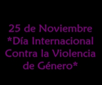 25 de noviembre día internacional contra la violencia de genero "CAMPAÑA DE CONCIENCIACIÓN - CUENTA CONMIGO"