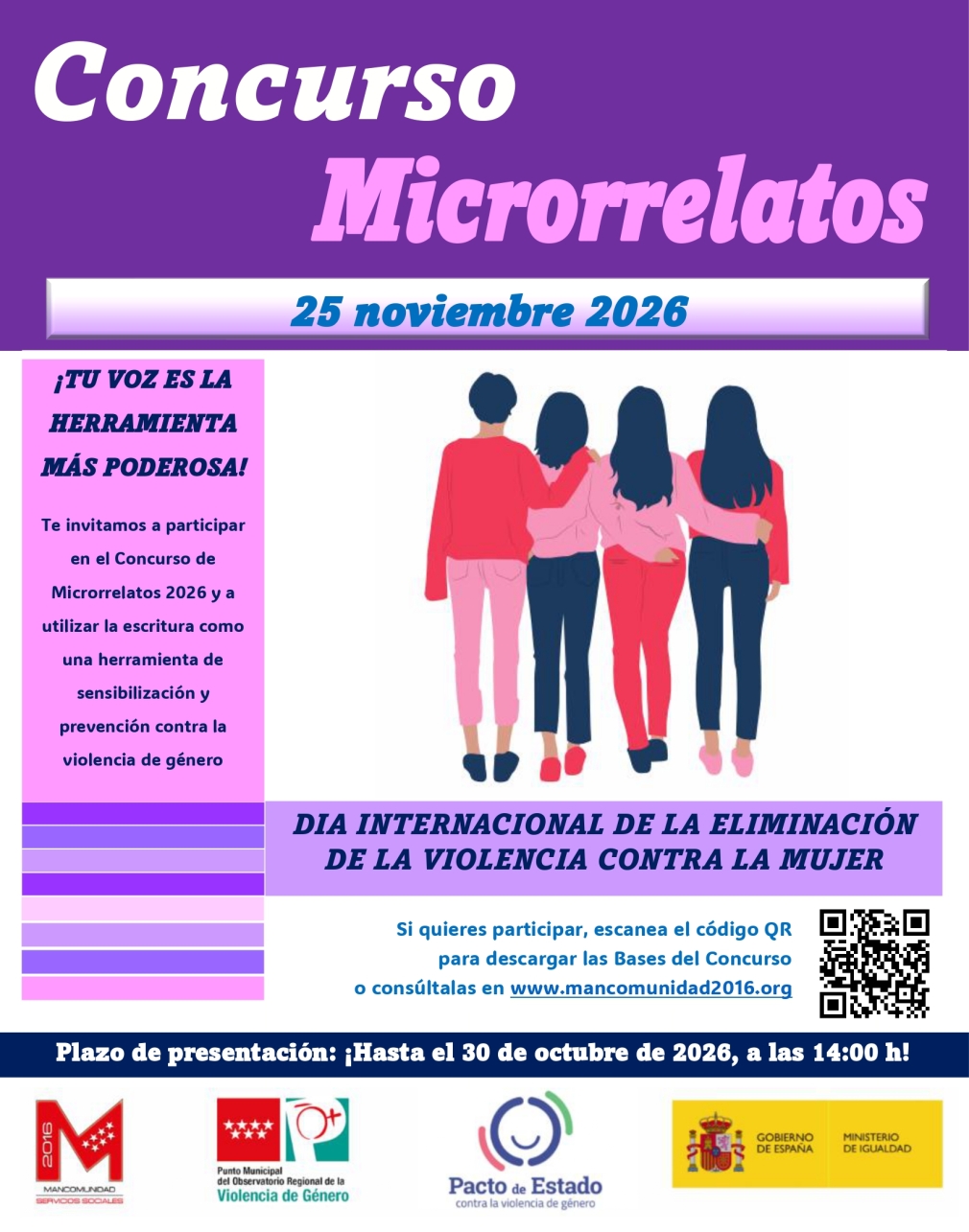 Concurso de Microrrelatos contra la Violencia de Género