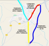 CORTE DE TRAFICO CTRA DAGANZO