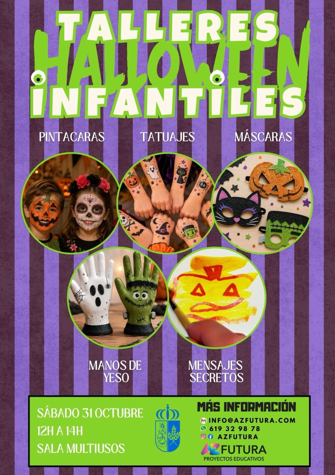 TALLERES INFANTILES HALLOWEEN