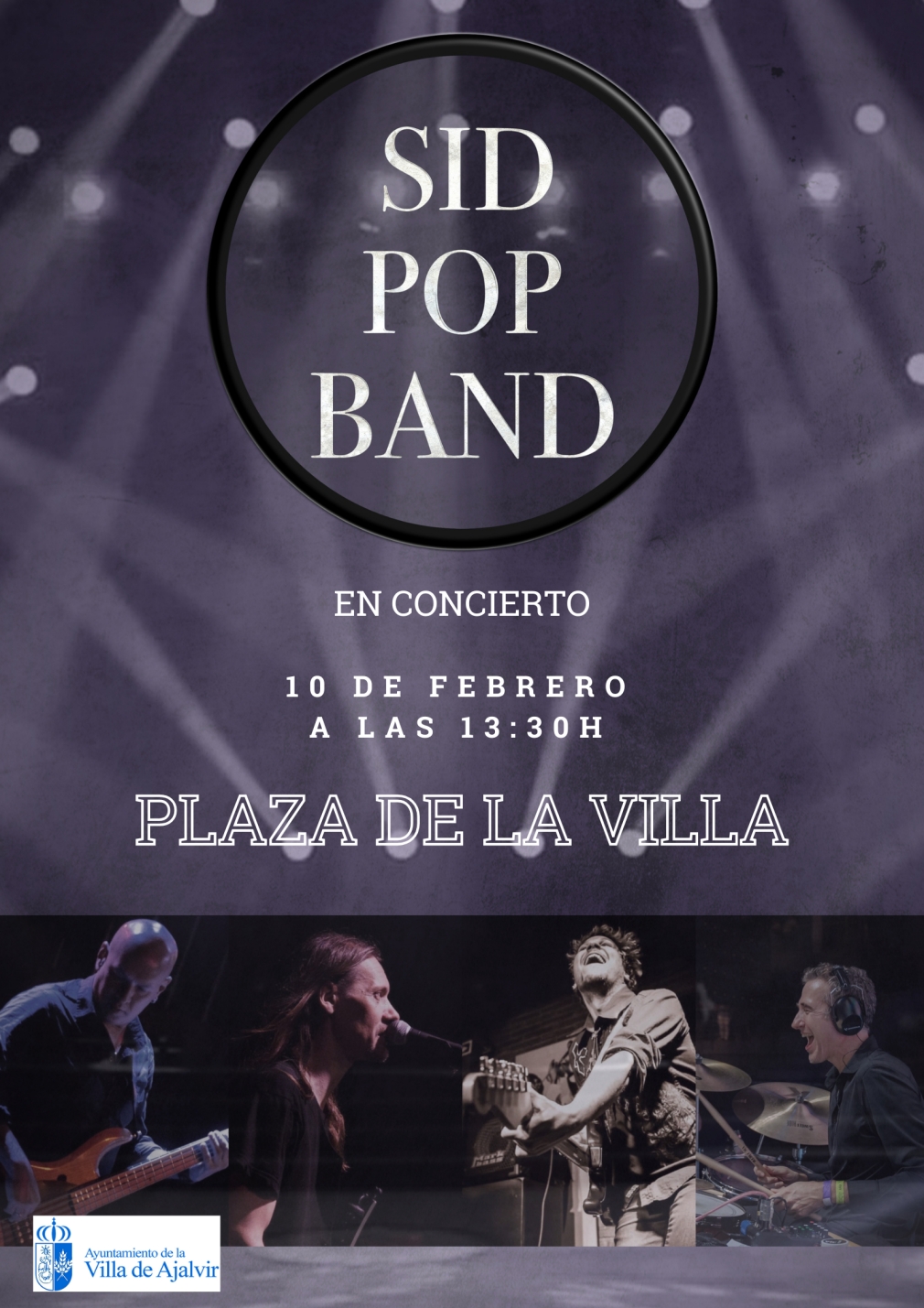 SID POP BAND EN CONCIERTO