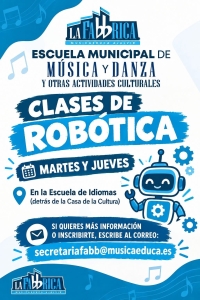 Escuela Municipal de Música y Danza: Clases de Robótica