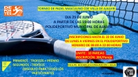 II TORNEO MASCULINO DE PADEL CDE VILLA DE AJALVIR