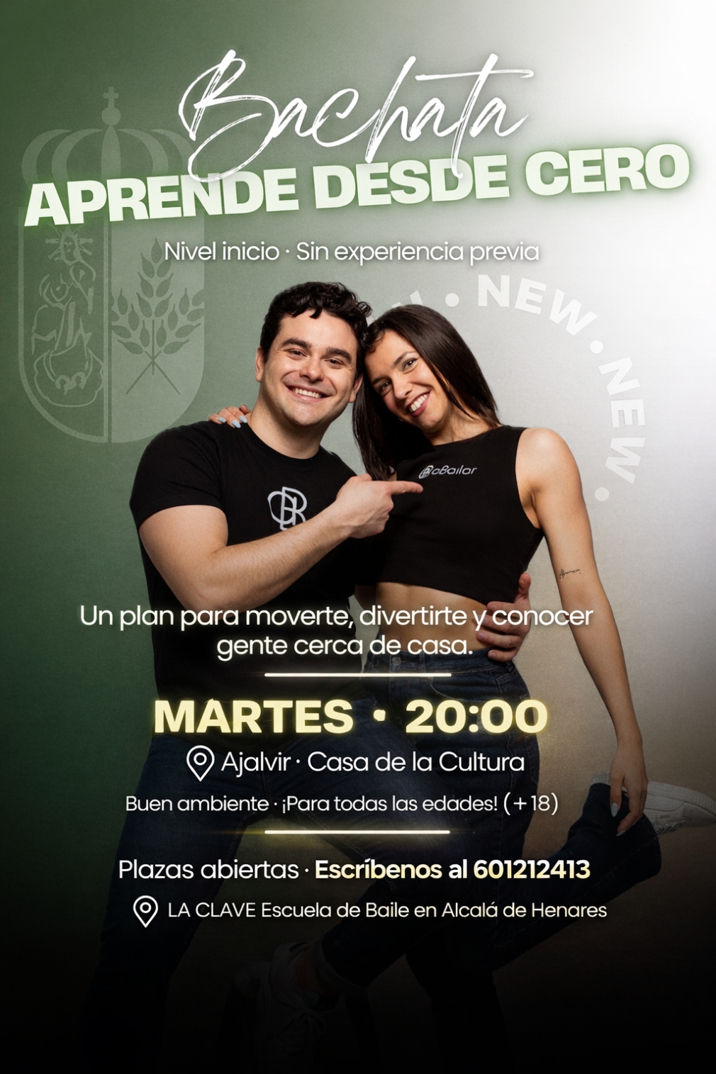 ¿Quieres aprender Bachata desde cero?