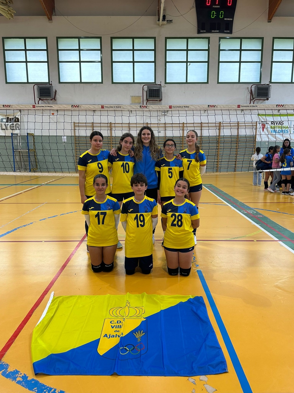 CAMPEONAS DE LA FINAL ZONAL LIGA MANCOMUNADA DE VOLEY