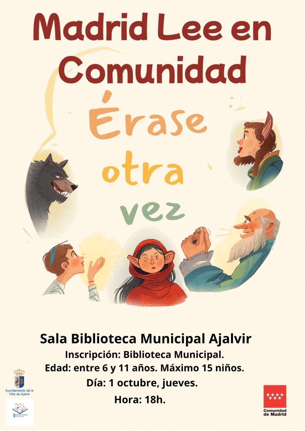 MADRID LEE EN COMUNIDAD: "ÉRASE OTRA VEZ"