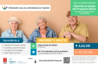 Abierto el plazo de inscripción para el Programa Salvia Comunidad de Madrid en Ajalvir