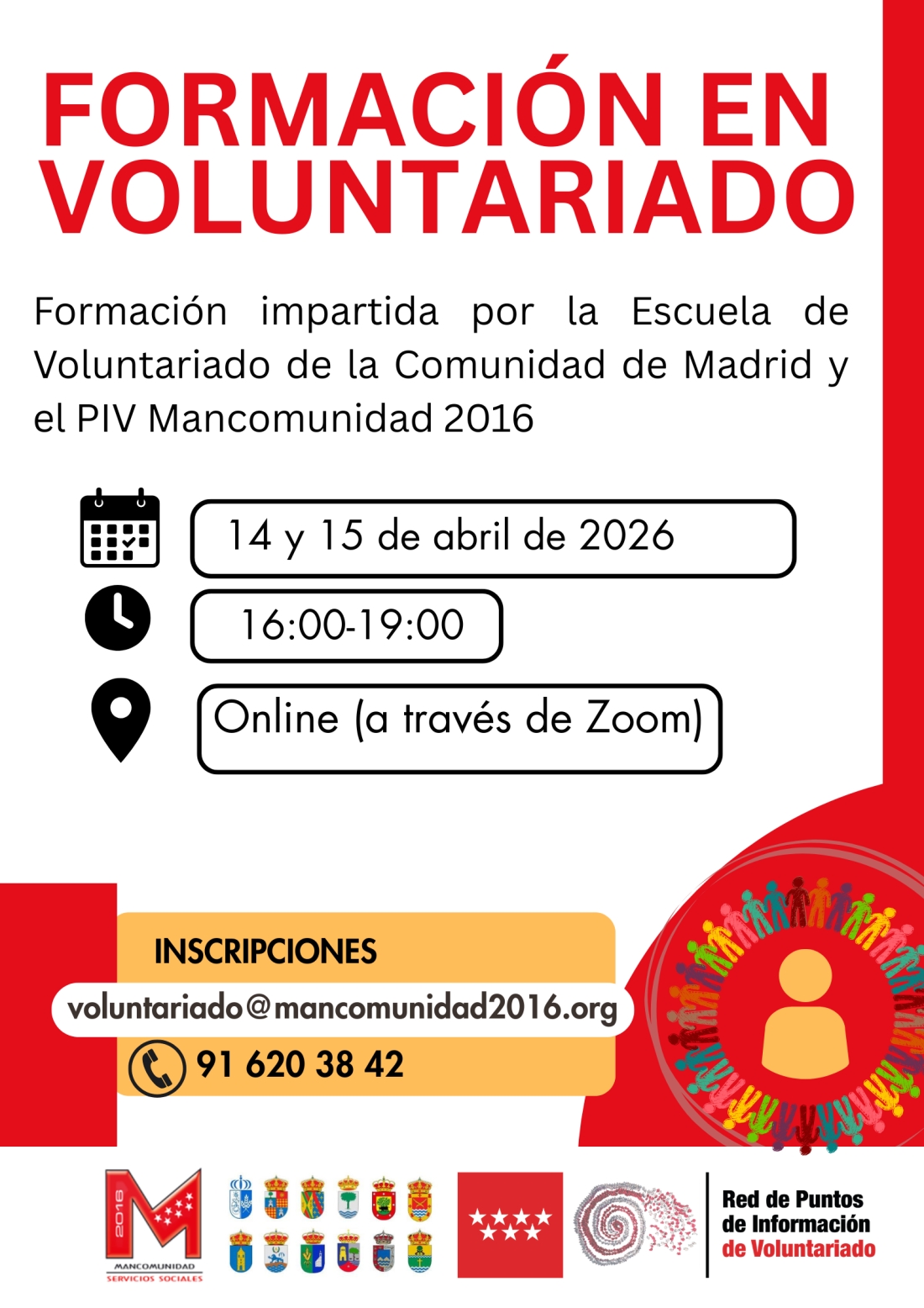 Curso de Formación en Voluntariado