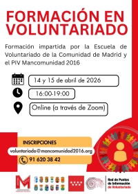 Curso de Formación en Voluntariado