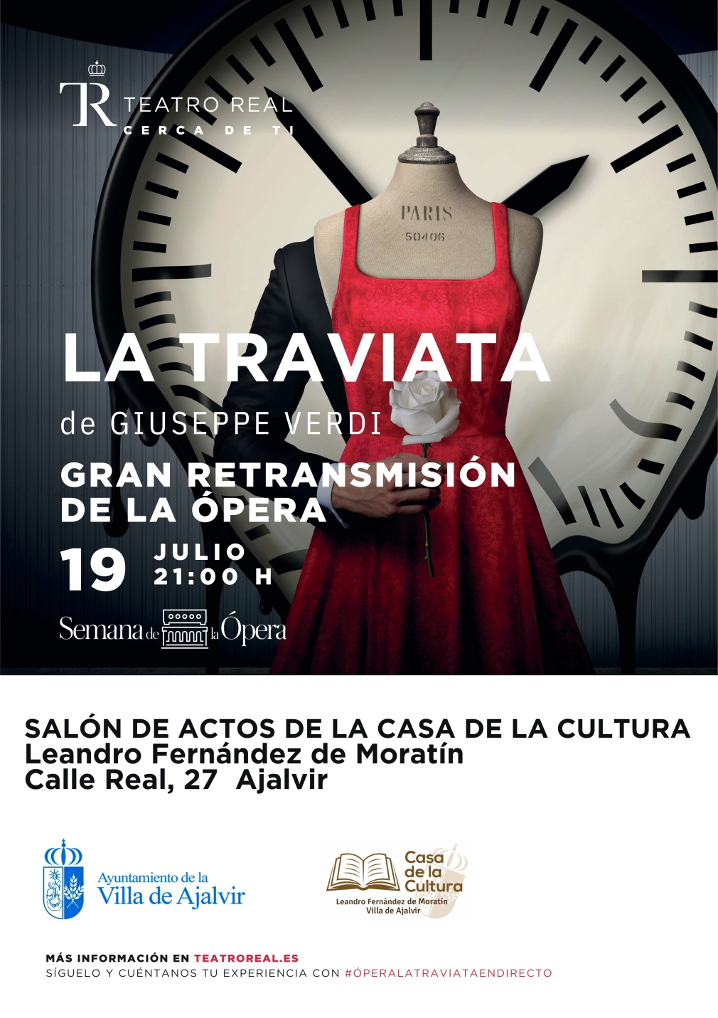 RETRANSMISION DE LA OPERA “LA TRAVIATA”