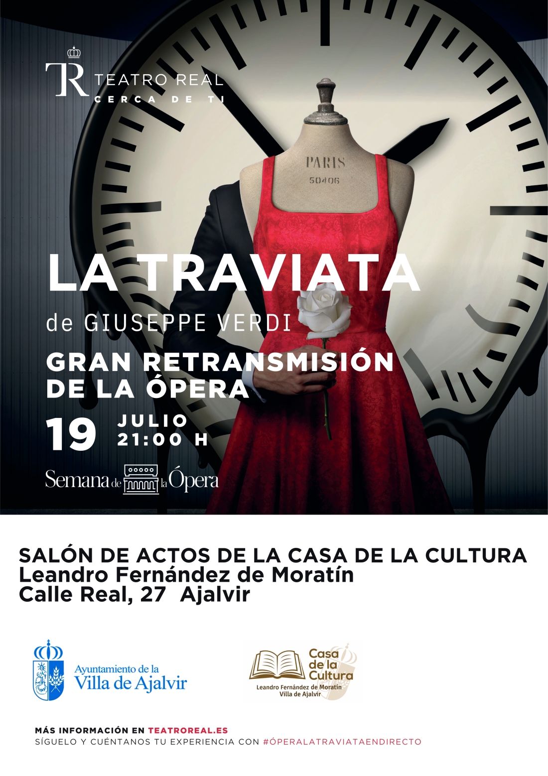 RETRANSMISION DE LA OPERA “LA TRAVIATA”