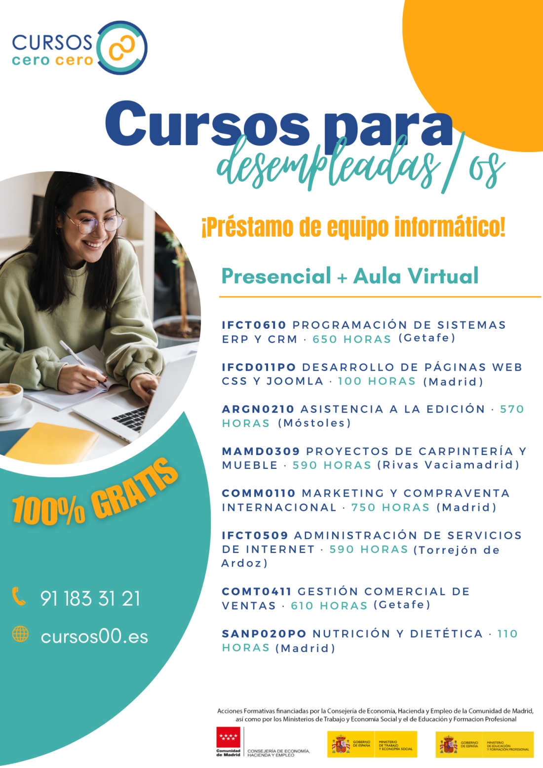 CURSOS PARA DESEMPLEADOS