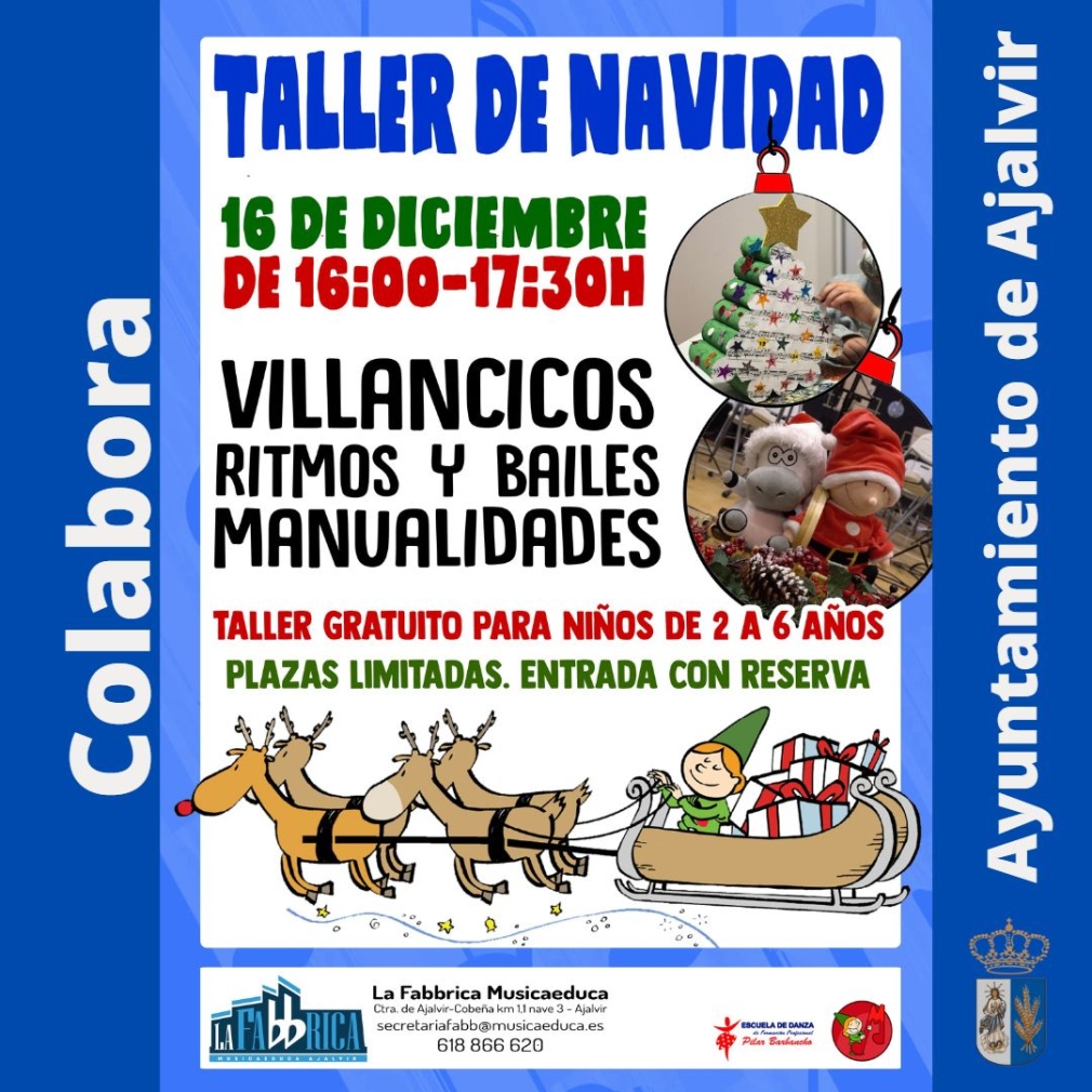 TALLER DE NAVIDAD “LA FABBRICA”