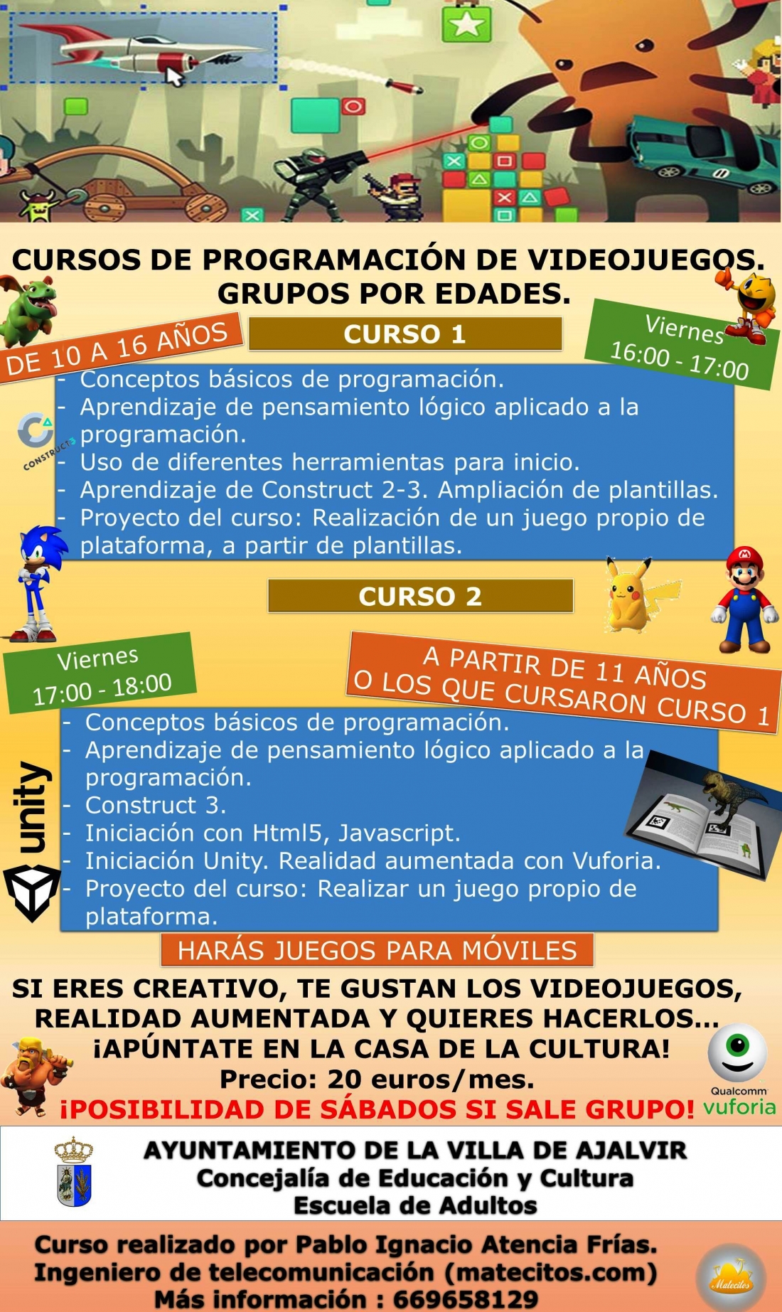 VIDEOJUEGOS CURSO 2019-2020