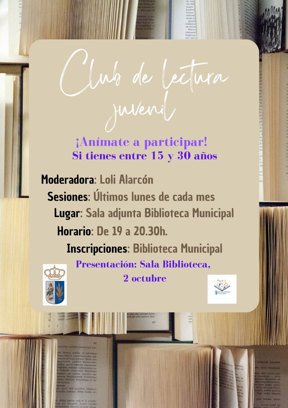 CLUB DE LECTURA JUVENIL