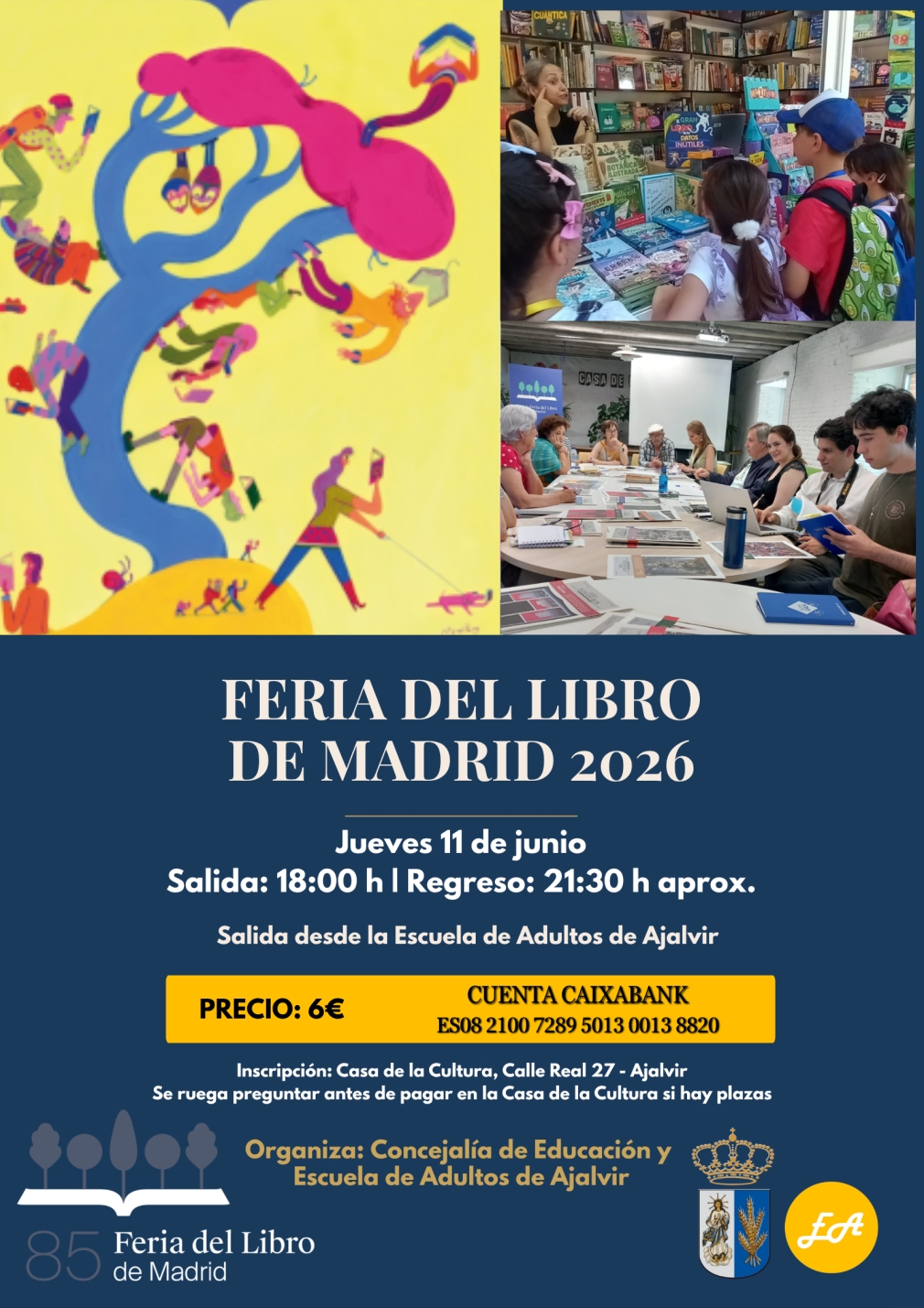 ¡Nos vamos a la Feria del Libro de Madrid 2026!
