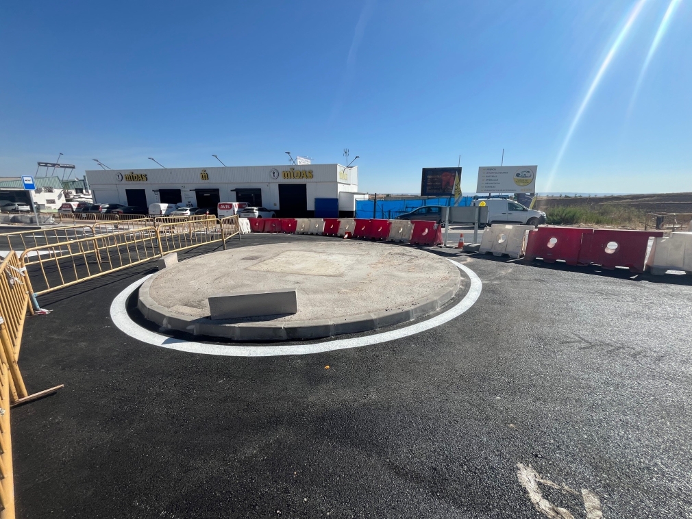 EJECUCIÓN DE LA GLORIETA EN LA CRTA TORREJÓN- AJALVIR