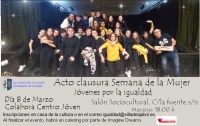 Taller Jóvenes por la igualdad. Acto de clausura, semana de la mujer