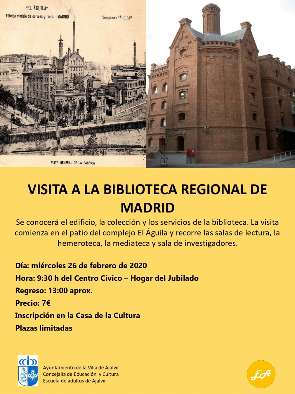 Visita Biblioteca Regional de Madrid