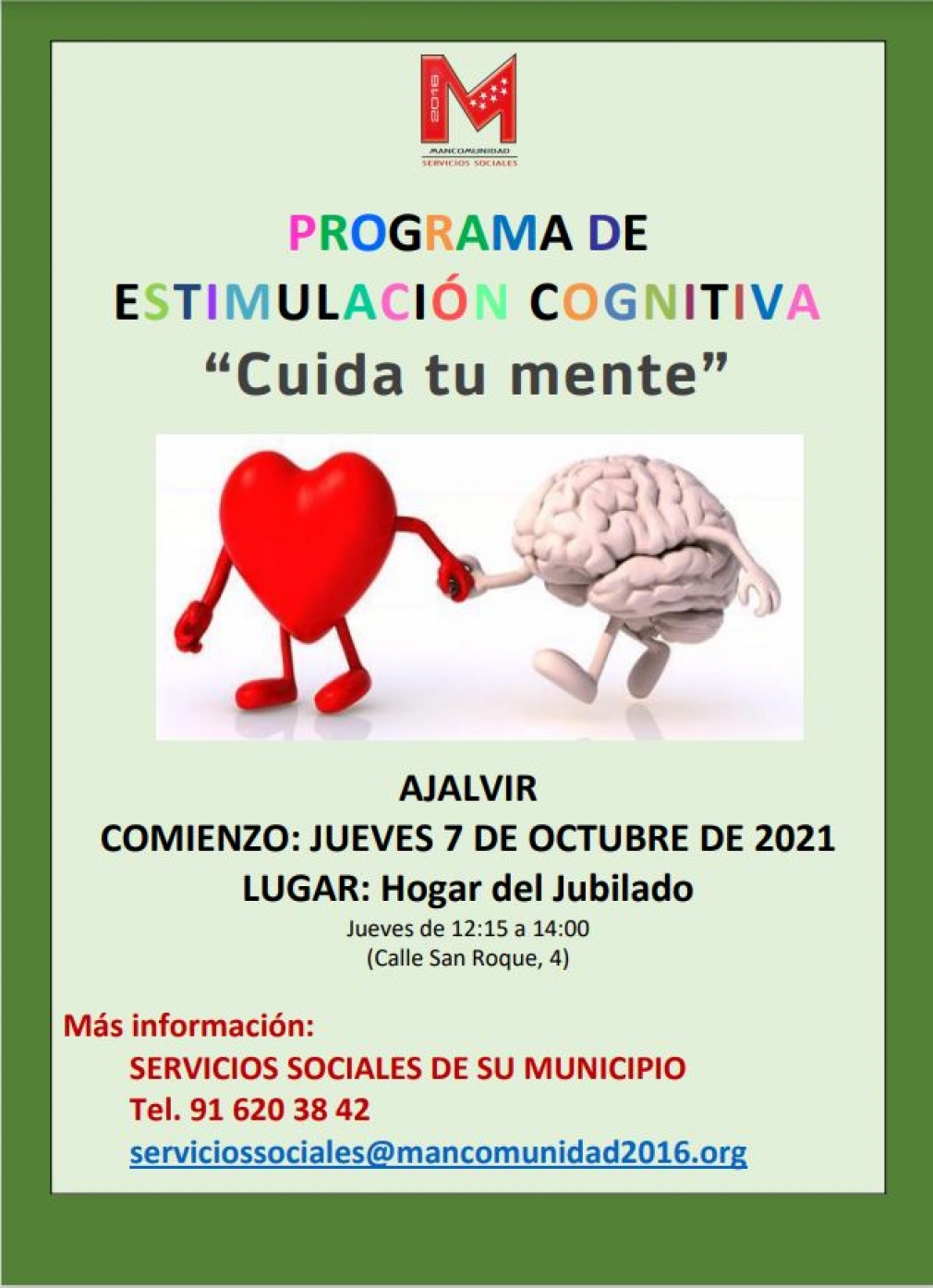 PROGRAMA DE ESTIMULACIÓN COGNITIVA