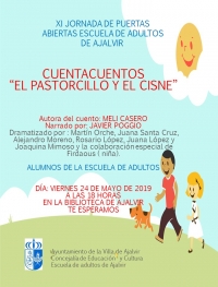 Cuentacuentos en la Biblioteca Municipal. "El pastorcillo y el cisne" Viernes 24 de Mayo