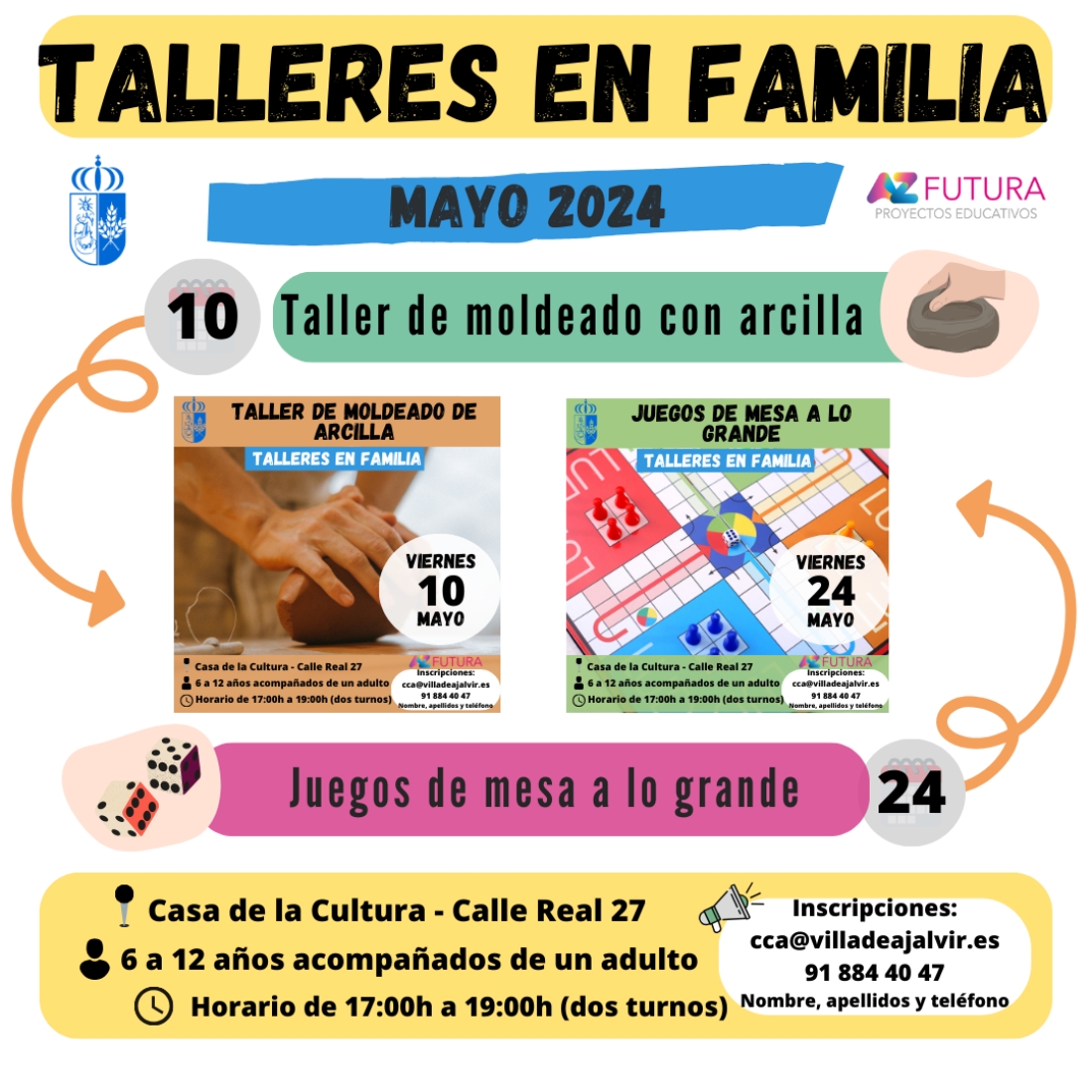 TALLER EN FAMILIA MES DE MAYO