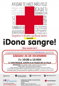 CAMPAÑA NAVIDAD DONACIÓN DE SANGRE