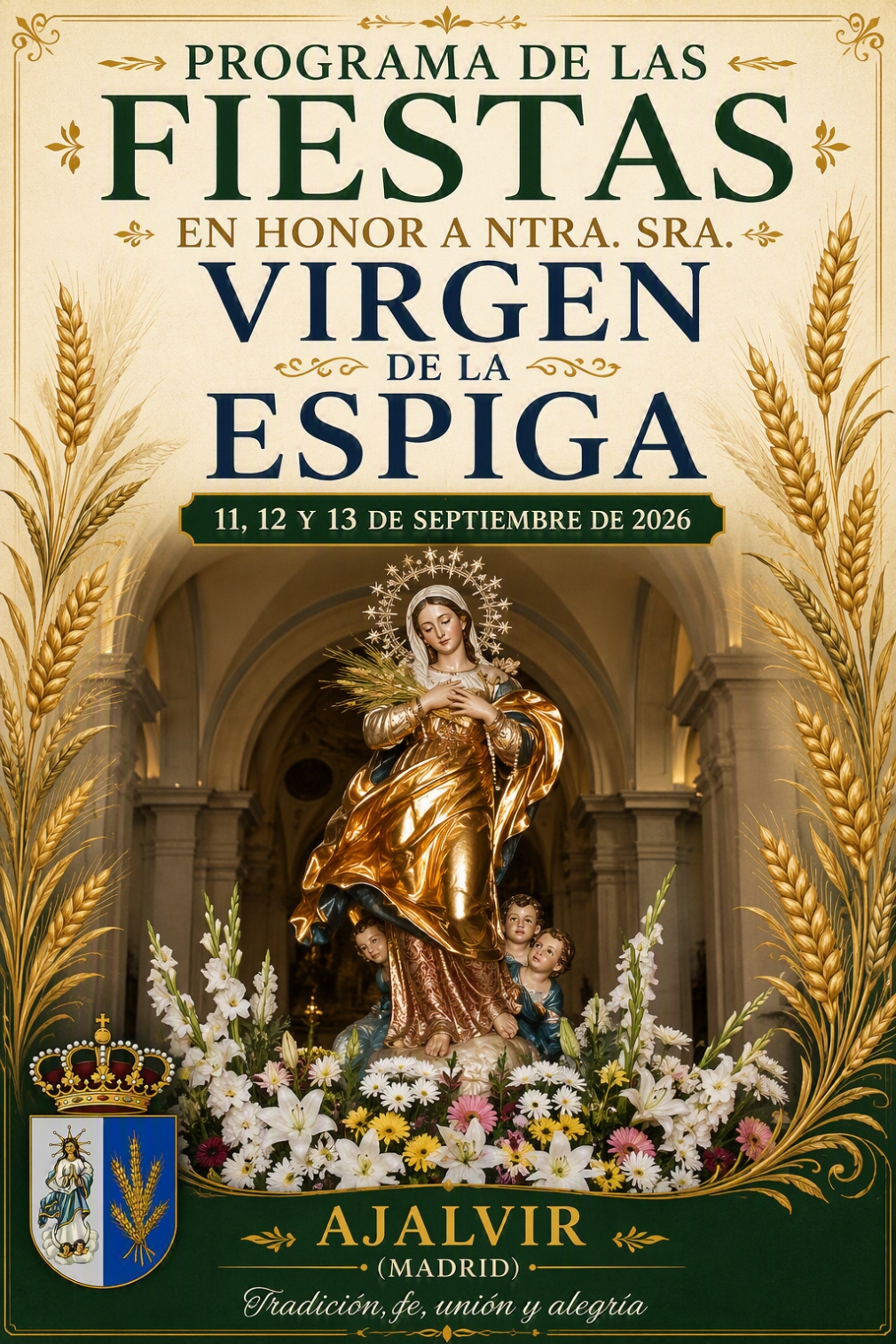 PROGRAMA FIESTAS EN HONOR A LA VIRGEN DE LA ESPIGA 2026
