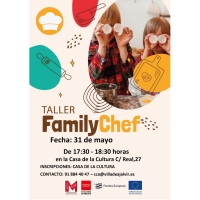 TALLER EN FAMILIA  “ FAMILYCHEF” 31 DE MAYO