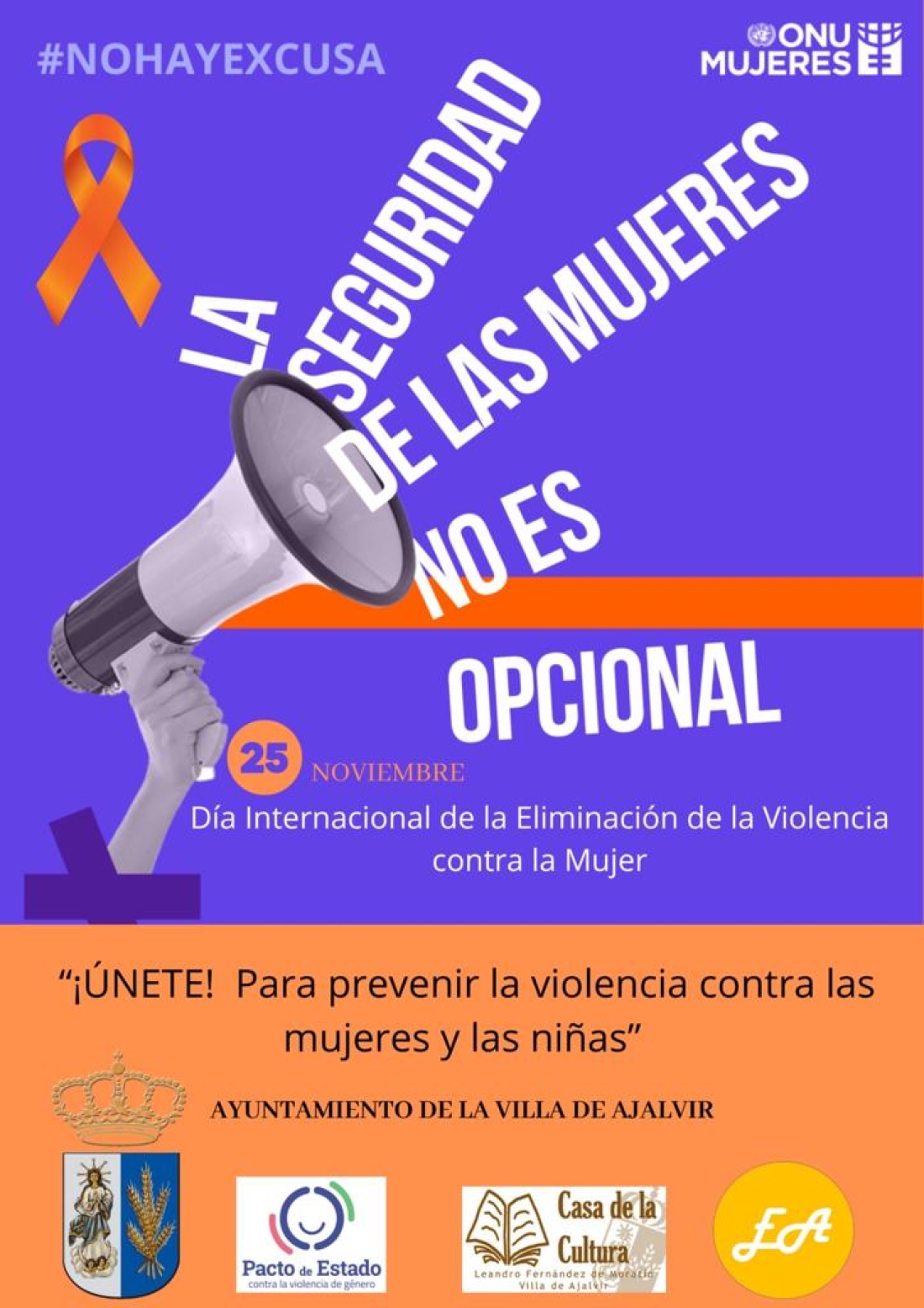 ¡ÚNETE! Para prevenir la violencia contra las mujeres y las niñas