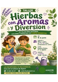 TALLER: “Hierbas con Aromas y Diversión”