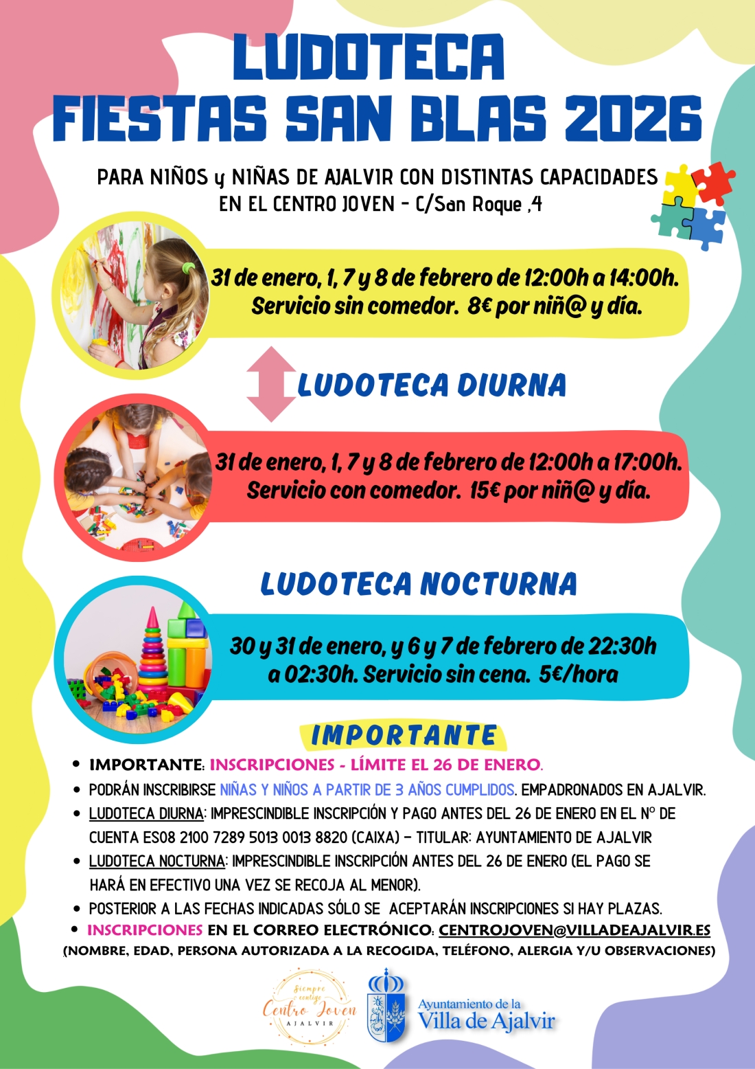 Ludoteca San Blas 2026