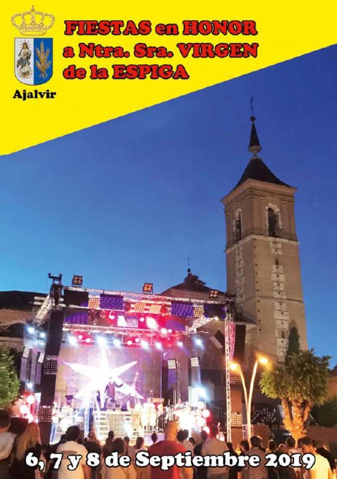 Programa de Fiestas en Honor a Ntra. Sra. Virgen de la Espiga