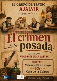 El Club de Teatro de Ajalvir estrena “El crimen de la posada”