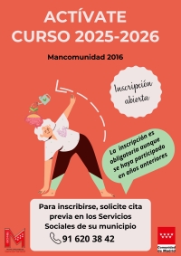 ACTÍVATE - MANCOMUNIDAD 2016