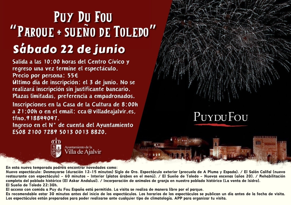 Puy du Fou + El Sueño de Toledo